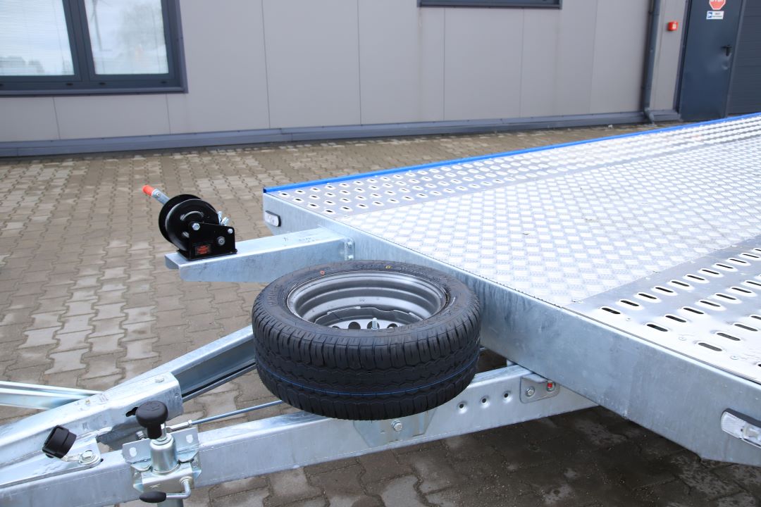 Niewiadów Mars NM 4.5 13C alu ryfel - zweiachsiger Autotransporter, 450x210 cm, zGG 2700 kg - Bild 3