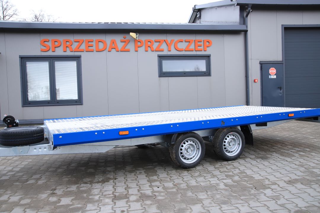 Niewiadów Mars NM 4.5 13C alu ryfel - zweiachsiger Autotransporter, 450x210 cm, zGG 2700 kg - Bild 5