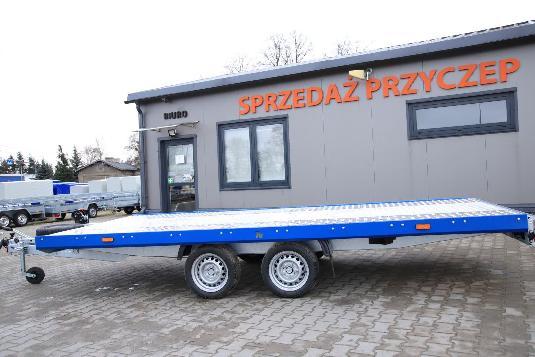 Niewiadów Mars NM 4.5 13C alu ryfel - zweiachsiger Autotransporter, 450x210 cm, zGG 2700 kg - Bild 6