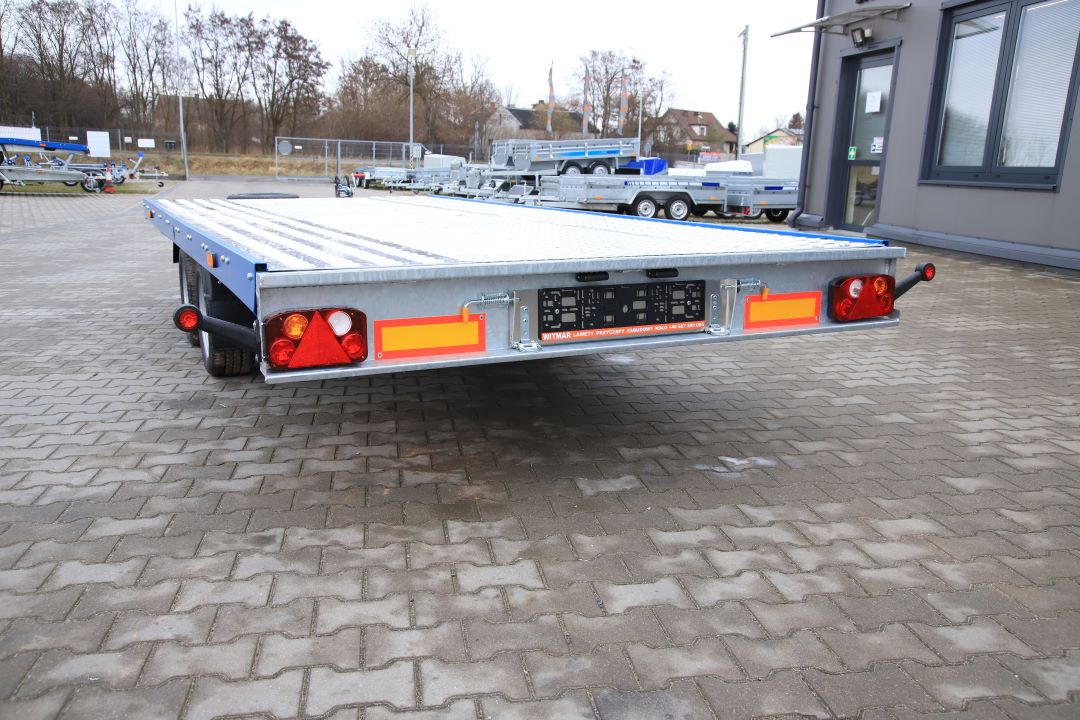 Niewiadów Mars NM 4.5 13C alu ryfel - zweiachsiger Autotransporter, 450x210 cm, zGG 2700 kg - Bild 8