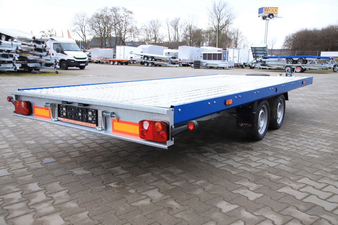Niewiadów Mars NM 4.5 13C alu ryfel - zweiachsiger Autotransporter, 450x210 cm, zGG 2700 kg - Bild 10