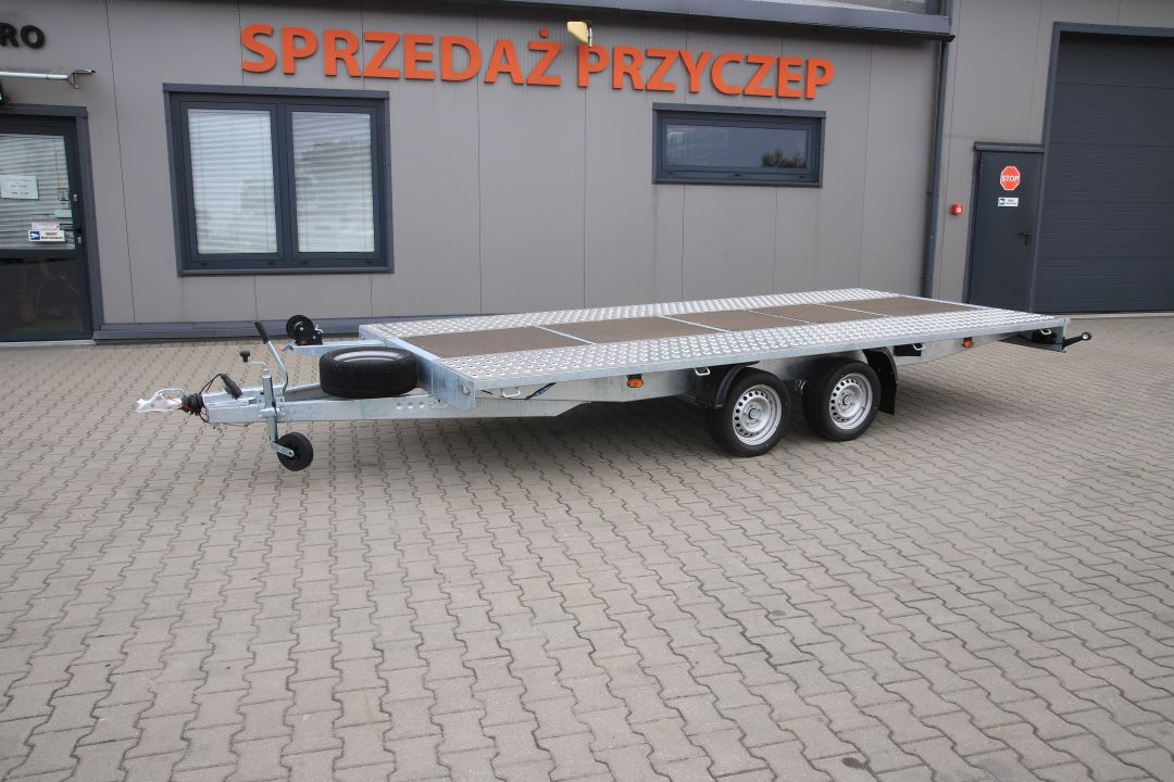 Niewiadów Mars NM 4.5 13C sklejka - zweiachsiger Autotransporter, 450x210 cm, zGG 2700 kg