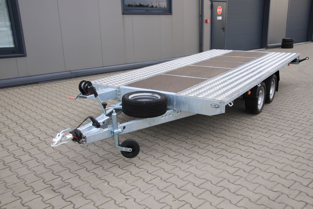 Niewiadów Mars NM 4.5 13C sklejka - twin-axle car transporter, 450x210 cm, GVW 2700 kg - image 3