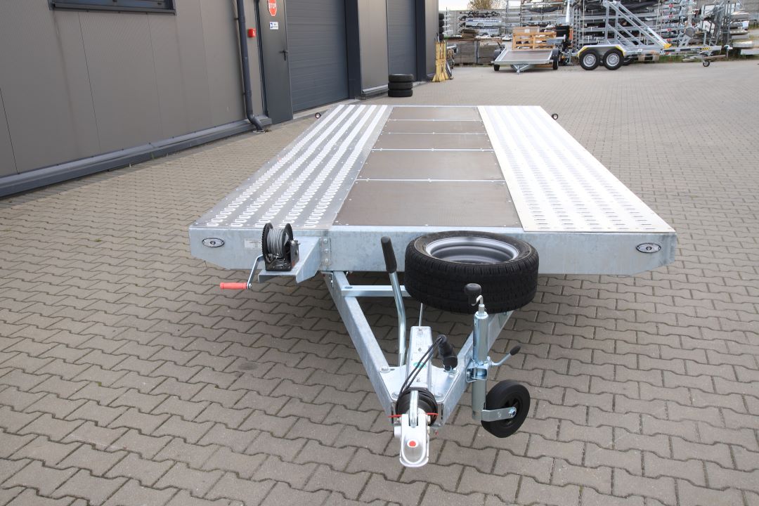 Niewiadów Mars NM 4.5 13C sklejka - twin-axle car transporter, 450x210 cm, GVW 2700 kg - image 4