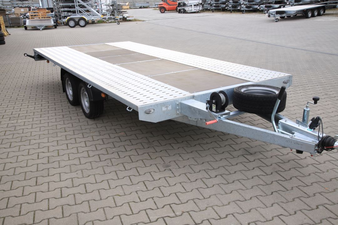 Niewiadów Mars NM 4.5 13C sklejka - twin-axle car transporter, 450x210 cm, GVW 2700 kg - image 5