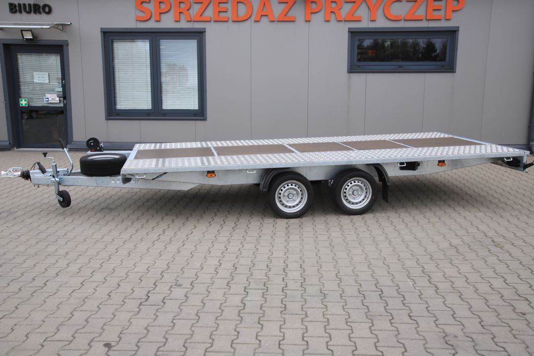 Niewiadów Mars NM 4.5 13C sklejka - twin-axle car transporter, 450x210 cm, GVW 2700 kg - image 6