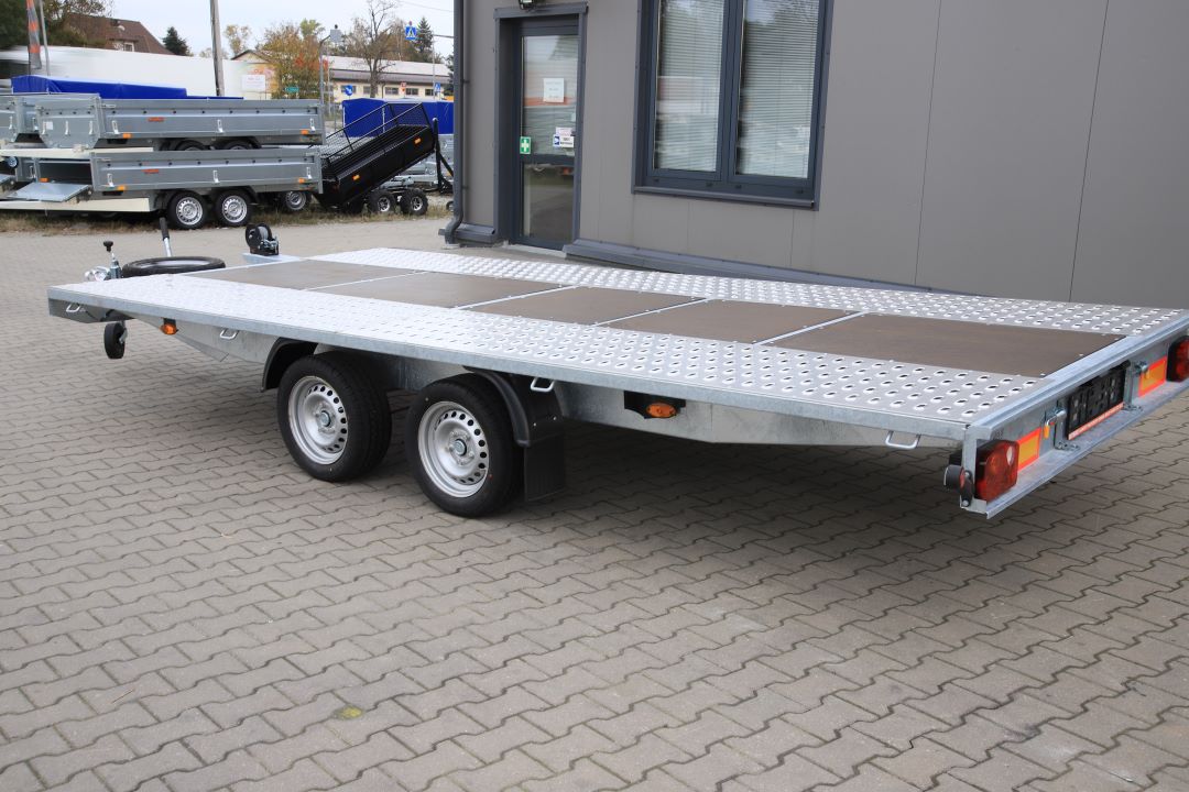 Niewiadów Mars NM 4.5 13C sklejka - twin-axle car transporter, 450x210 cm, GVW 2700 kg - image 7