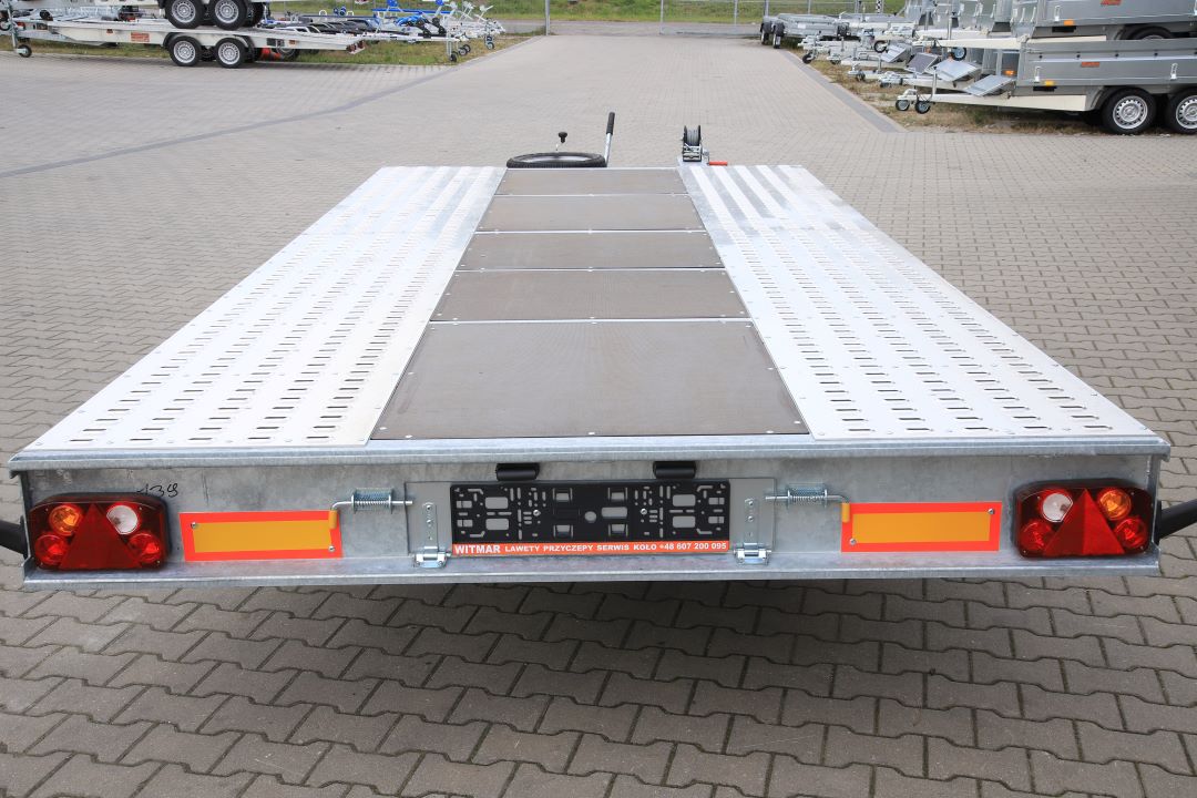 Niewiadów Mars NM 4.5 13C sklejka - twin-axle car transporter, 450x210 cm, GVW 2700 kg - image 9