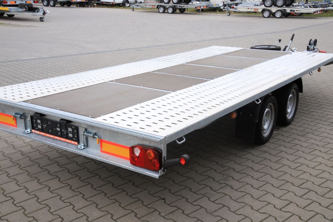 Niewiadów Mars NM 4.5 13C sklejka - twin-axle car transporter, 450x210 cm, GVW 2700 kg - image 10