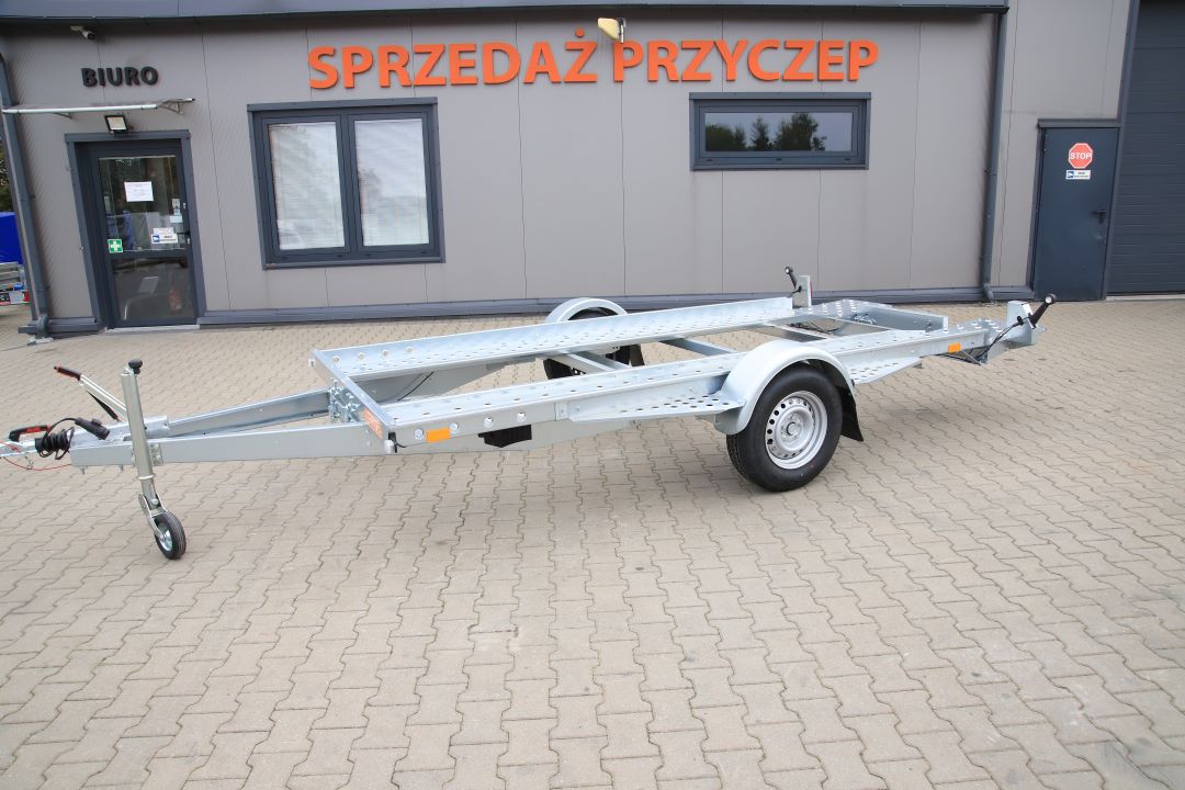 Niewiadów Mini Wenus - single-axle car transporter, 365x180 cm, GVW 1300 kg - image 3