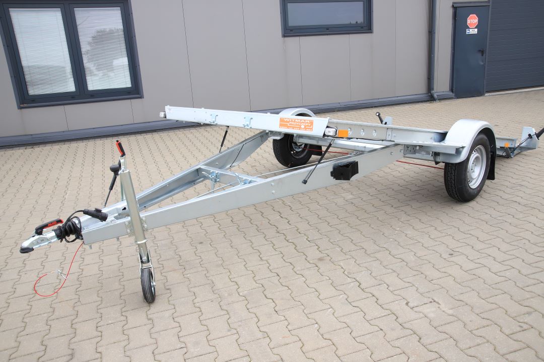Niewiadów Mini Wenus - single-axle car transporter, 365x180 cm, GVW 1300 kg - image 8