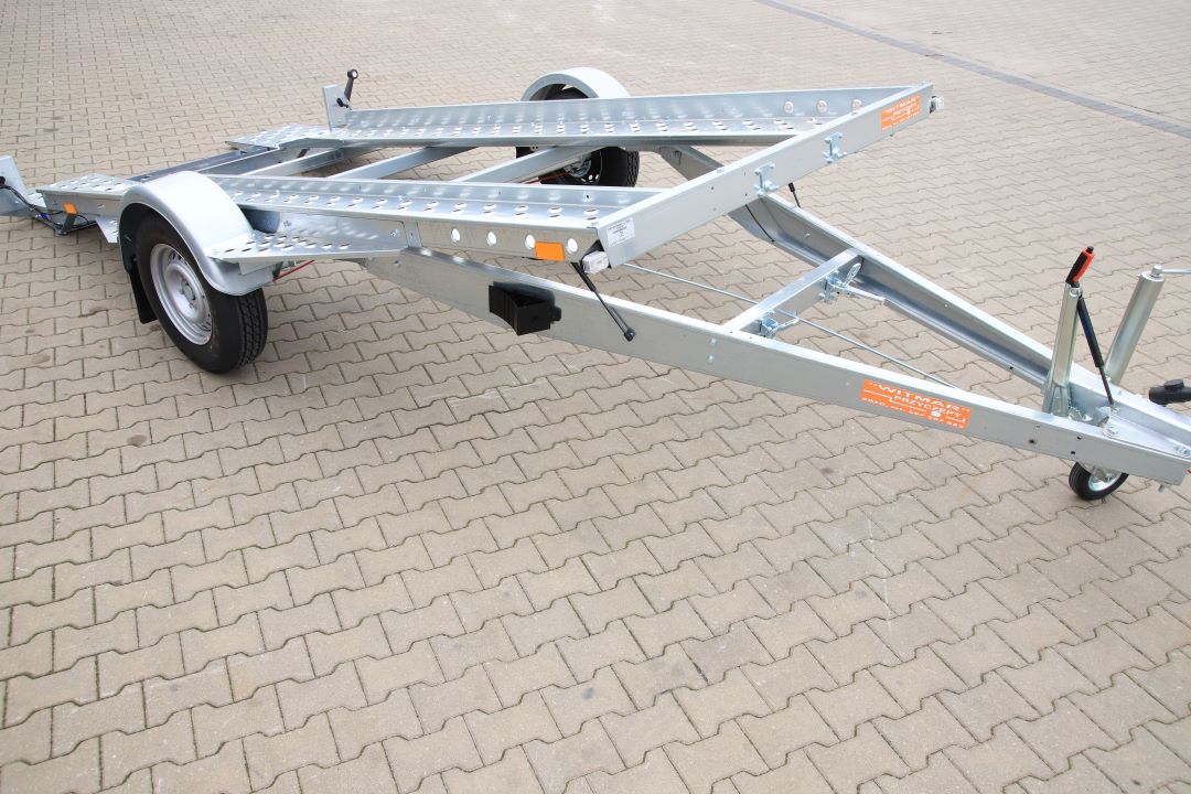 Niewiadów Mini Wenus - single-axle car transporter, 360x180 cm, GVW 1500 kg - image 10