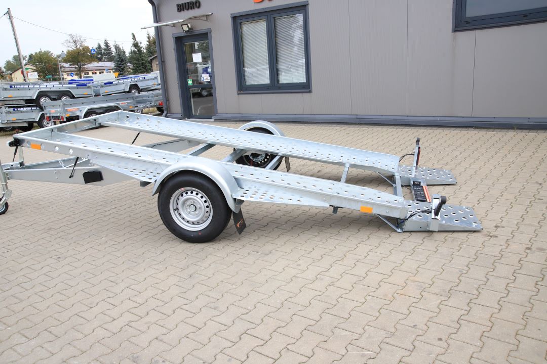 Niewiadów Mini Wenus - single-axle car transporter, 360x180 cm, GVW 1800 kg - image 7