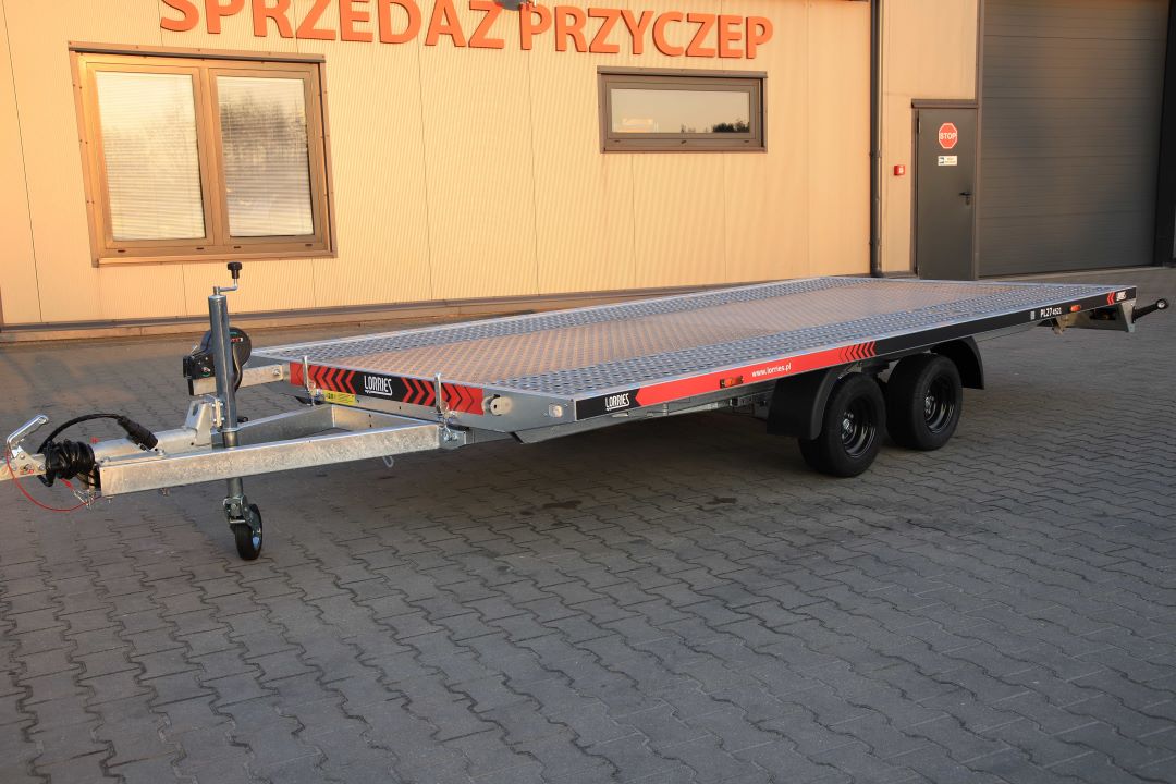 Lorries PL27-4521 uchylna alu ryfel - zweiachsiger Autotransporter, 450x210 cm, zGG 2700 kg