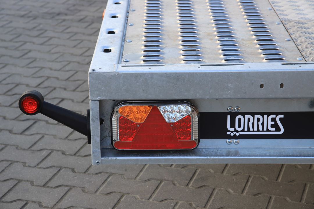 Lorries PL27-4521 uchylna alu ryfel - twin-axle car transporter, 450x210 cm, GVW 2700 kg - image 9
