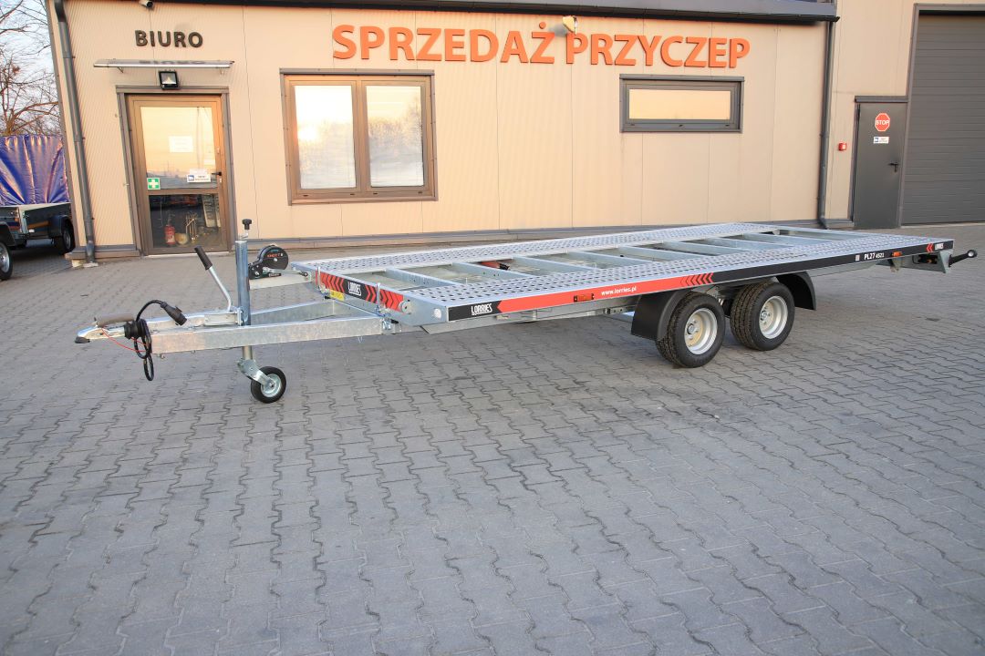 Lorries PL27-4521 uchylna full LED - zweiachsiger Autotransporter, 450x210 cm, zGG 2700 kg