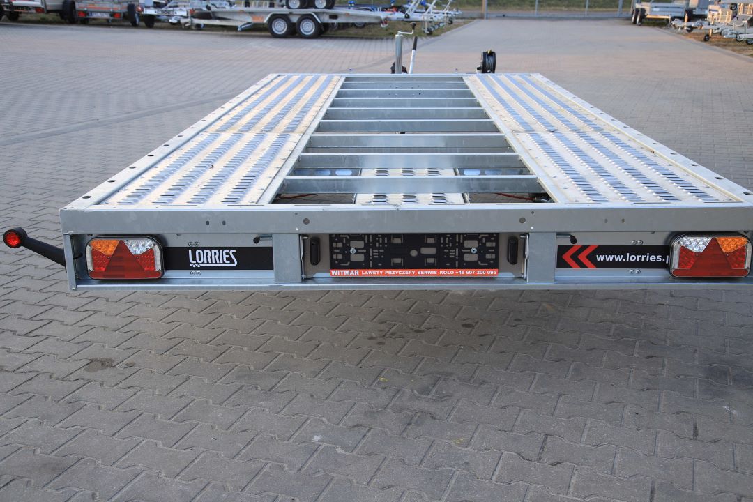 Lorries PL27-4521 uchylna full LED - twin-axle car transporter, 450x210 cm, GVW 2700 kg - image 9