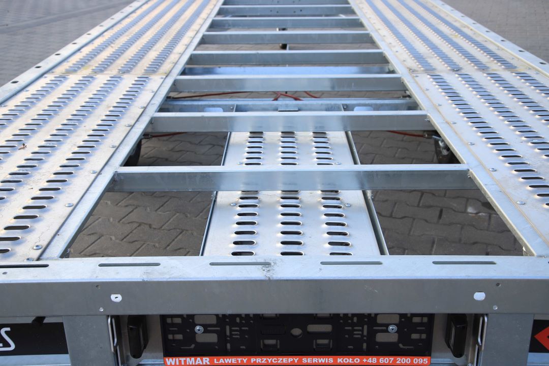 Lorries PL27-4521 uchylna full LED - twin-axle car transporter, 450x210 cm, GVW 2700 kg - image 10