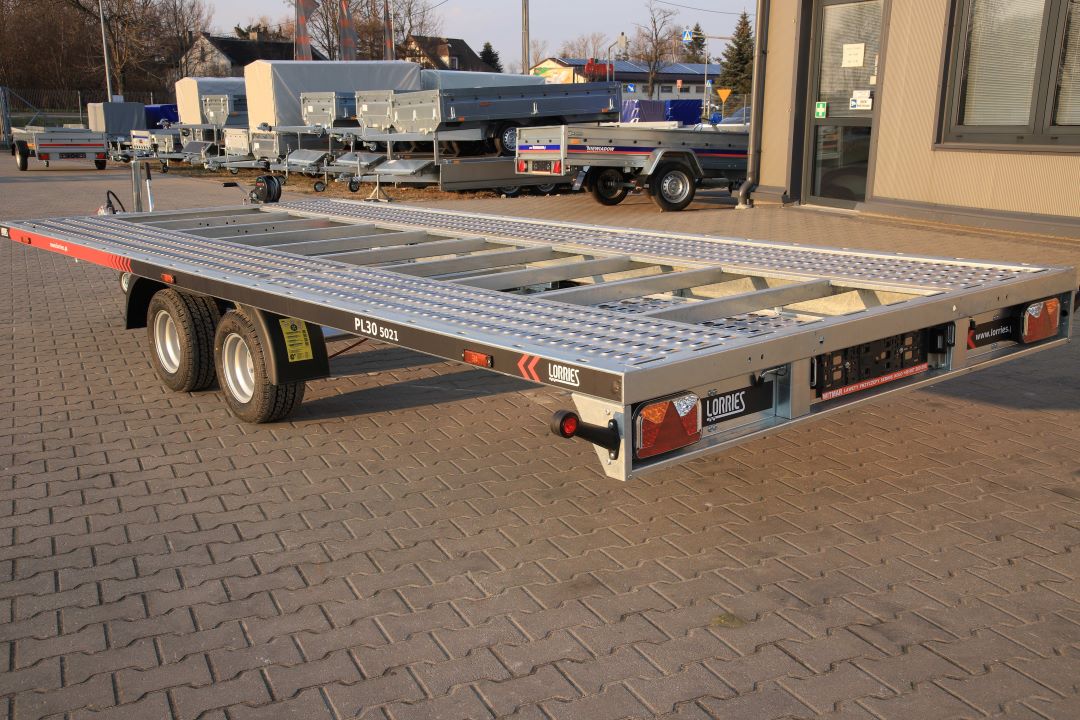 Lorries PL30-5021 - zweiachsiger Autotransporter, 500x210 cm, zGG 3000 kg - Bild 7
