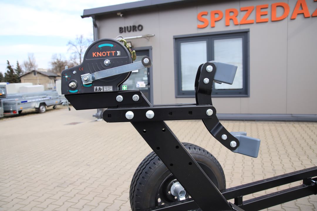 Lorries PP25-8025 tylne lampy LED z rolkami - boat trailer, 780x252 cm, GVW 2700 kg - image 3