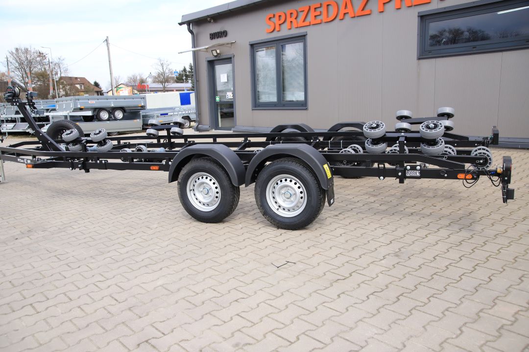 Lorries PP25-8025 tylne lampy LED z rolkami - boat trailer, 780x252 cm, GVW 2700 kg - image 6