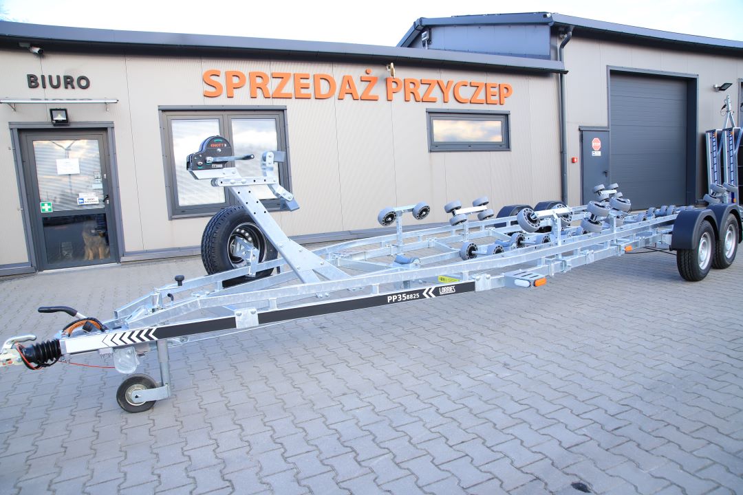 Lorries PP35-8825 - Bootsanhänger, 860x252 cm, zGG 3500 kg