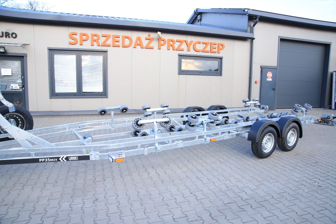 Lorries PP35-8825 - boat trailer, 860x252 cm, GVW 3500 kg - image 5