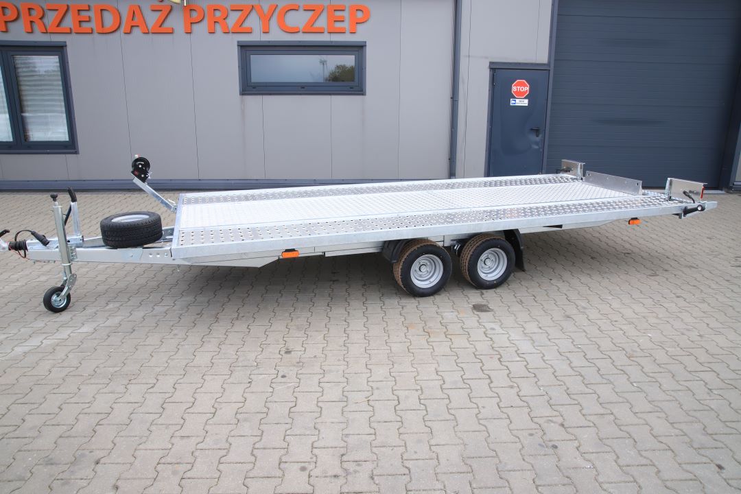 Niewiadów Saturn 4.5 - twin-axle car transporter, 450x210 cm, GVW 2700 kg - image 4