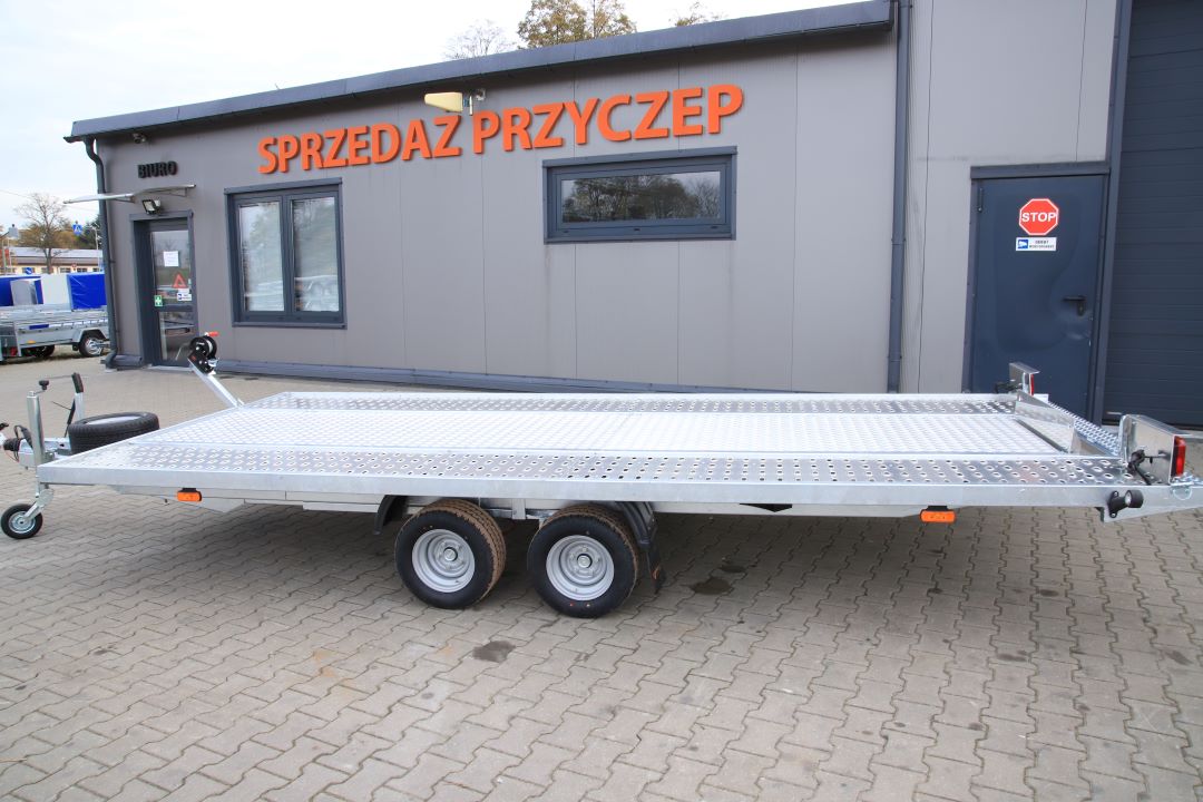 Niewiadów Saturn 4.5 - twin-axle car transporter, 450x210 cm, GVW 2700 kg - image 6