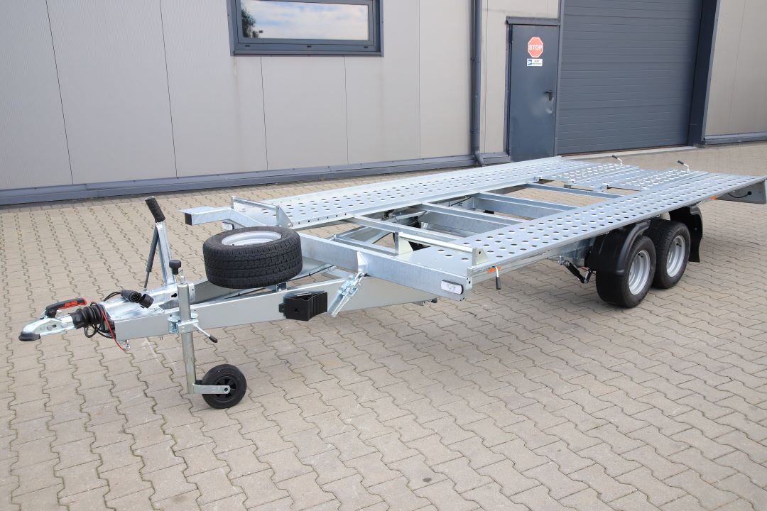 Niewiadów Sonda II - zweiachsiger Autotransporter, 400x195 cm, zGG 2500 kg