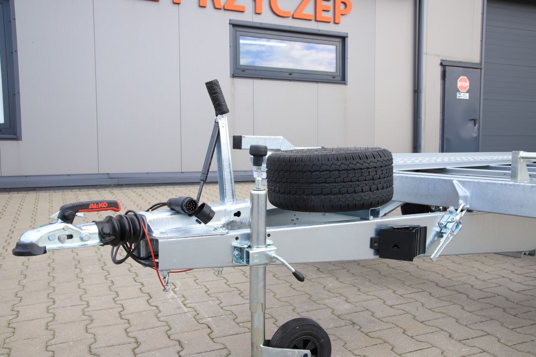 Niewiadów Sonda II - twin-axle car transporter, 400x195 cm, GVW 2500 kg - image 2
