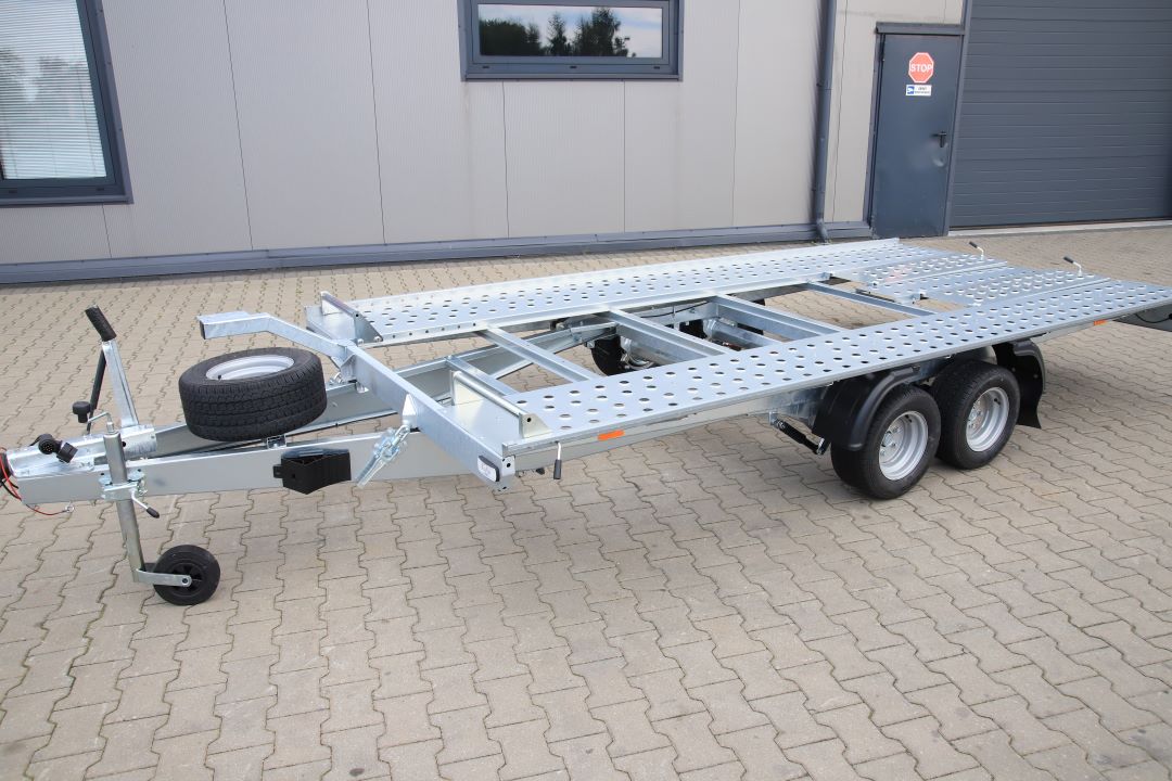 Niewiadów Sonda II - twin-axle car transporter, 400x195 cm, GVW 2500 kg - image 4