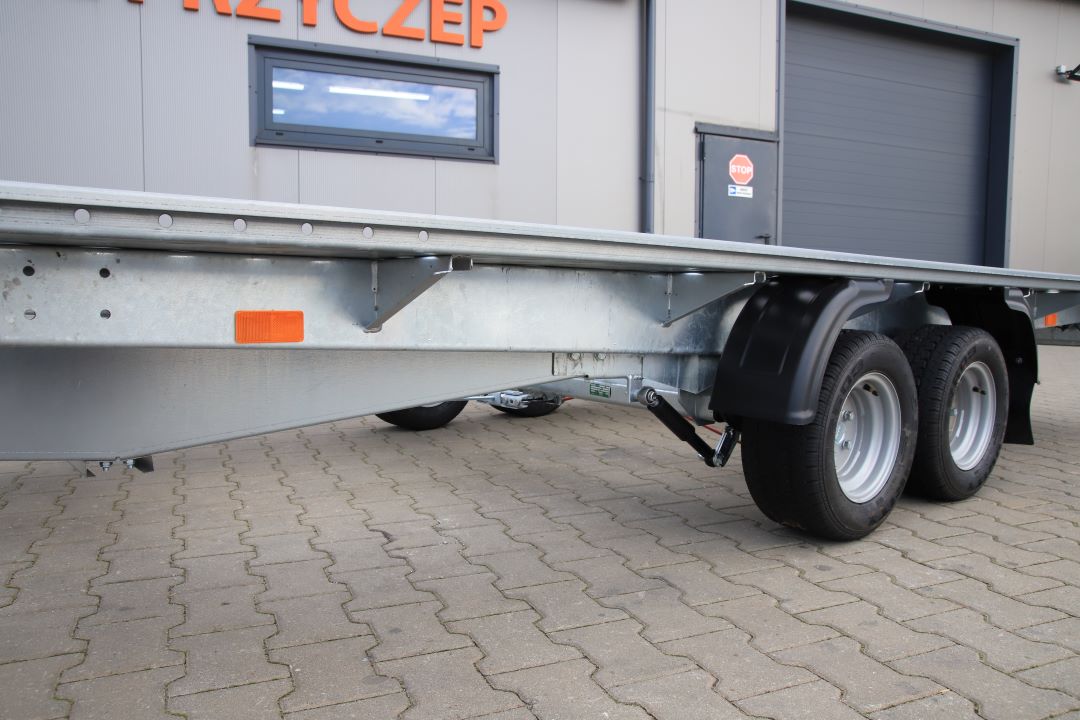 Niewiadów Sonda II - twin-axle car transporter, 400x195 cm, GVW 2500 kg - image 5