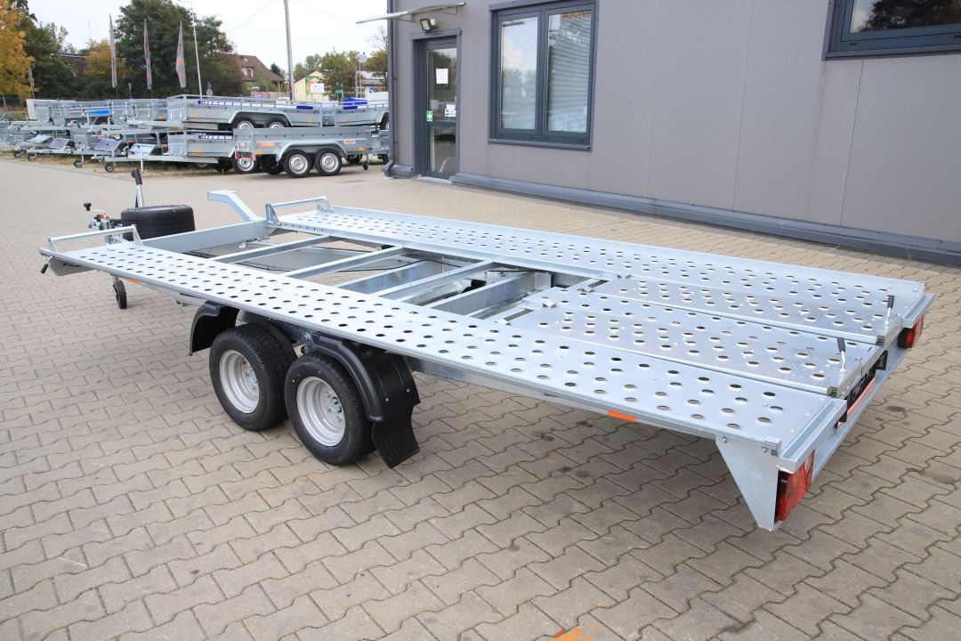 Niewiadów Sonda II - twin-axle car transporter, 400x195 cm, GVW 2500 kg - image 7