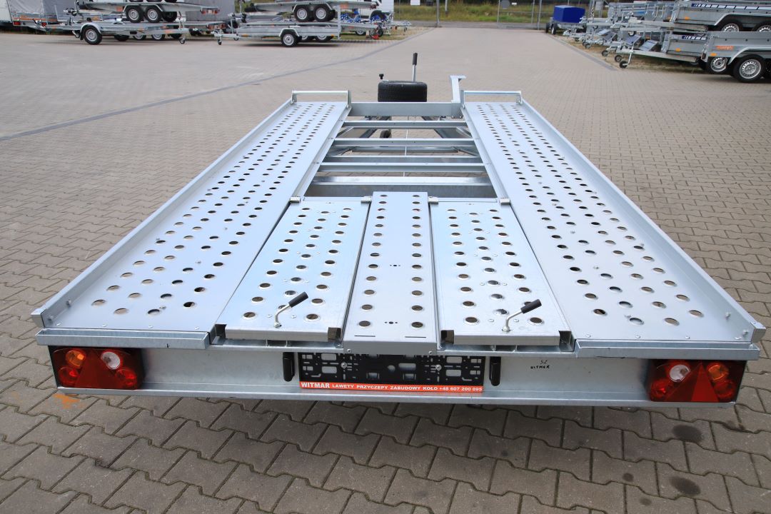 Niewiadów Sonda II - twin-axle car transporter, 400x195 cm, GVW 2500 kg - image 9