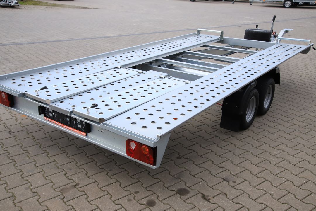 Niewiadów Sonda II - twin-axle car transporter, 400x195 cm, GVW 2500 kg - image 10