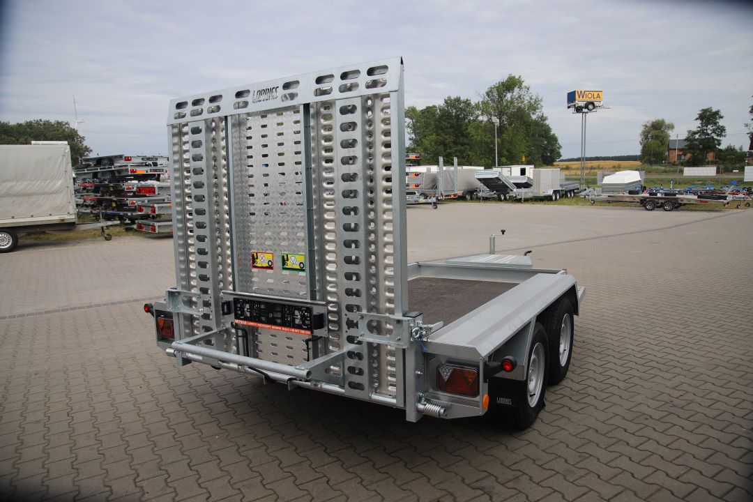 Lorries TRAP DMC - Anhänger für Minibagger und Baumaschinen, 310x155 cm, zGG 2700 kg - Bild 4