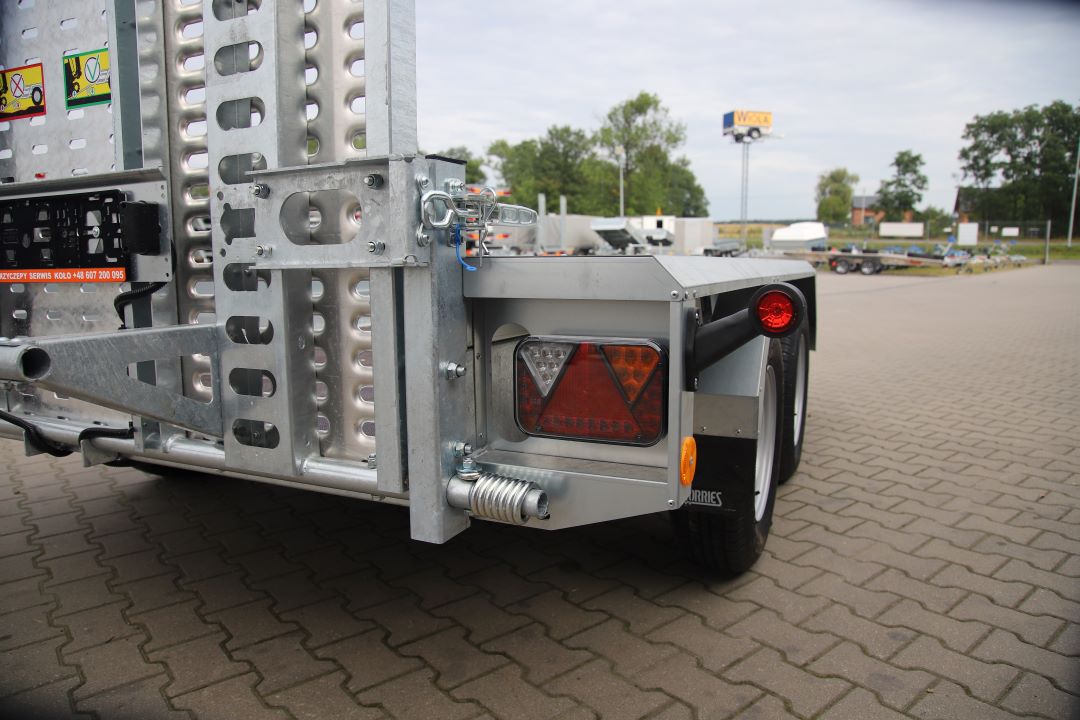 Lorries TRAP DMC - Anhänger für Minibagger und Baumaschinen, 310x155 cm, zGG 2700 kg - Bild 5