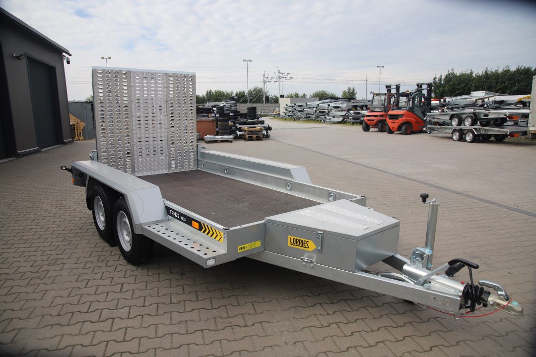 Lorries TRAP DMC - Anhänger für Minibagger und Baumaschinen, 310x155 cm, zGG 2700 kg - Bild 8