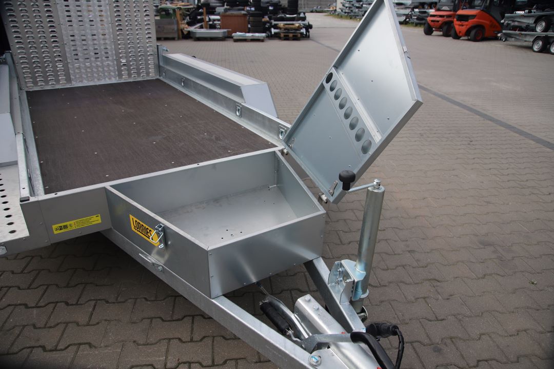Lorries TRAP DMC - Anhänger für Minibagger und Baumaschinen, 310x155 cm, zGG 2700 kg - Bild 9