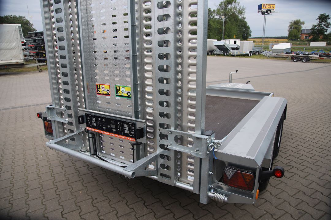 Lorries TRAP DMC - Anhänger für Minibagger und Baumaschinen, 310x155 cm, zGG 2700 kg - Bild 10