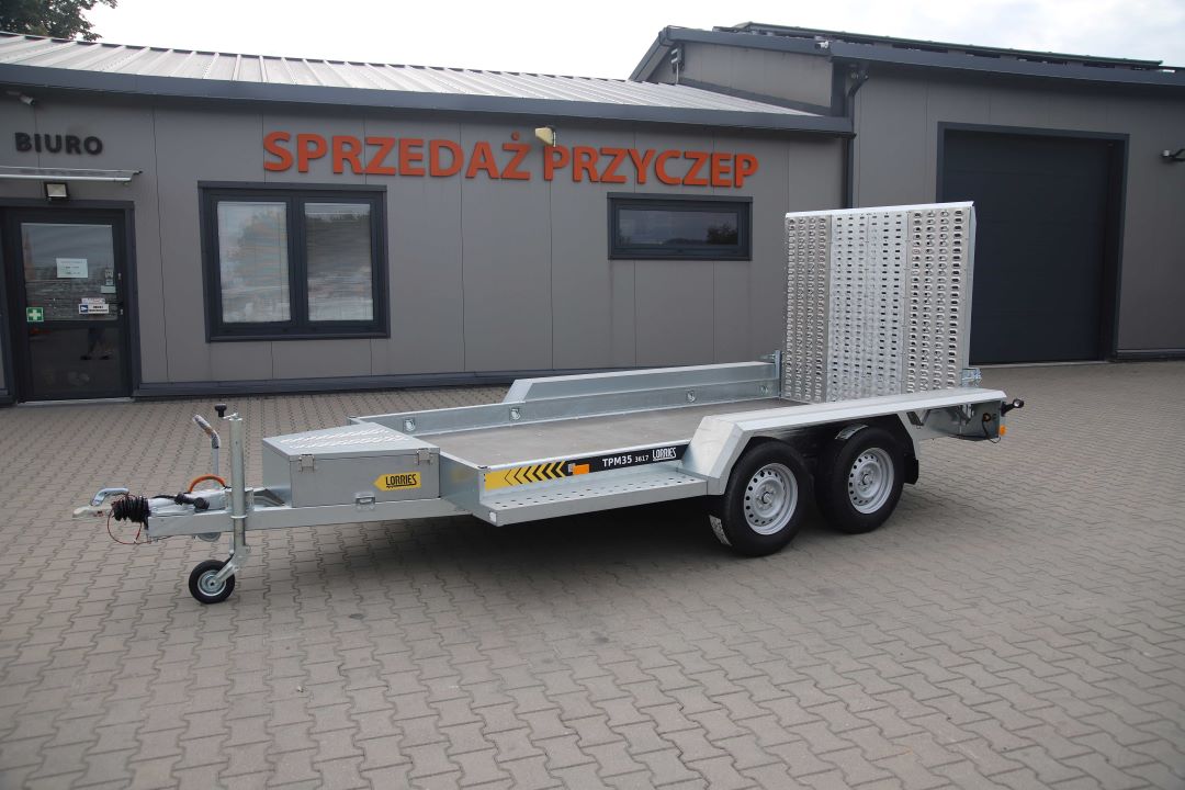 Lorries TRAP DMC - Anhänger für Minibagger und Baumaschinen, 360x175 cm, zGG 3500 kg
