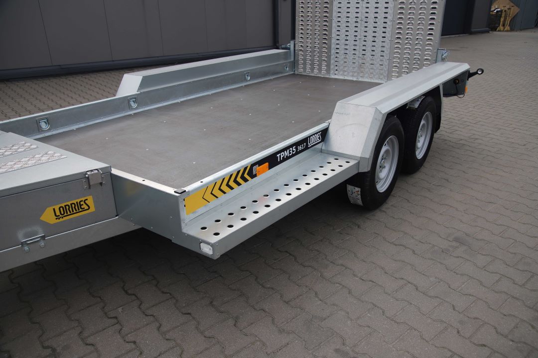 Lorries TRAP DMC - Anhänger für Minibagger und Baumaschinen, 360x175 cm, zGG 3500 kg - Bild 3