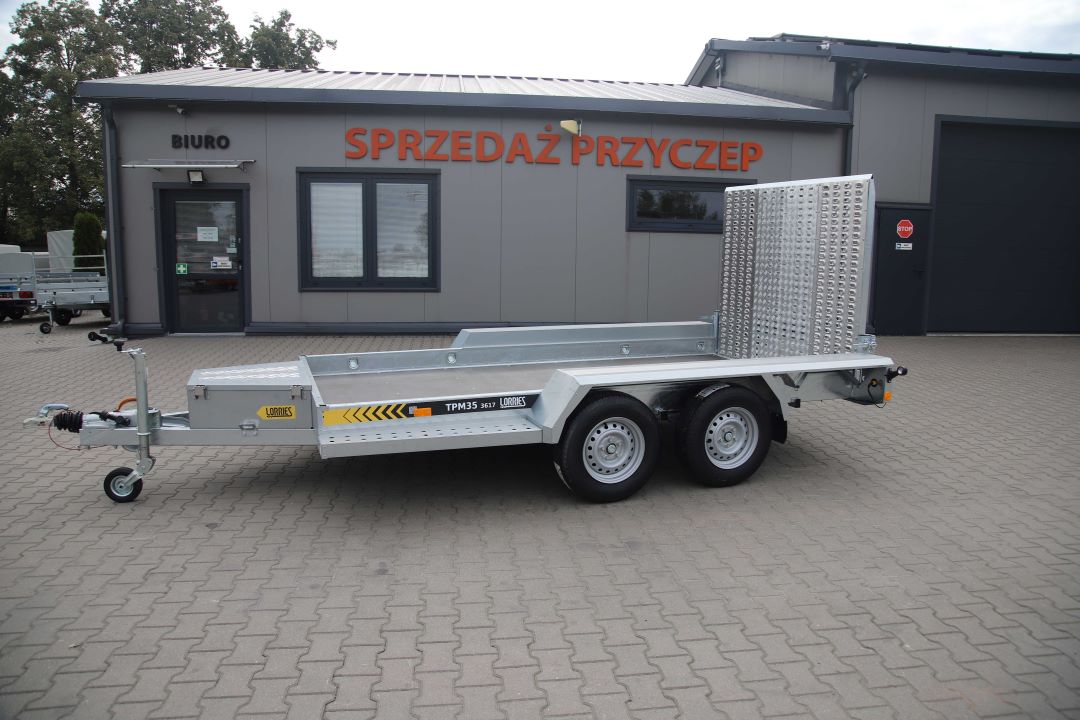 Lorries TRAP DMC - Anhänger für Minibagger und Baumaschinen, 360x175 cm, zGG 3500 kg - Bild 5