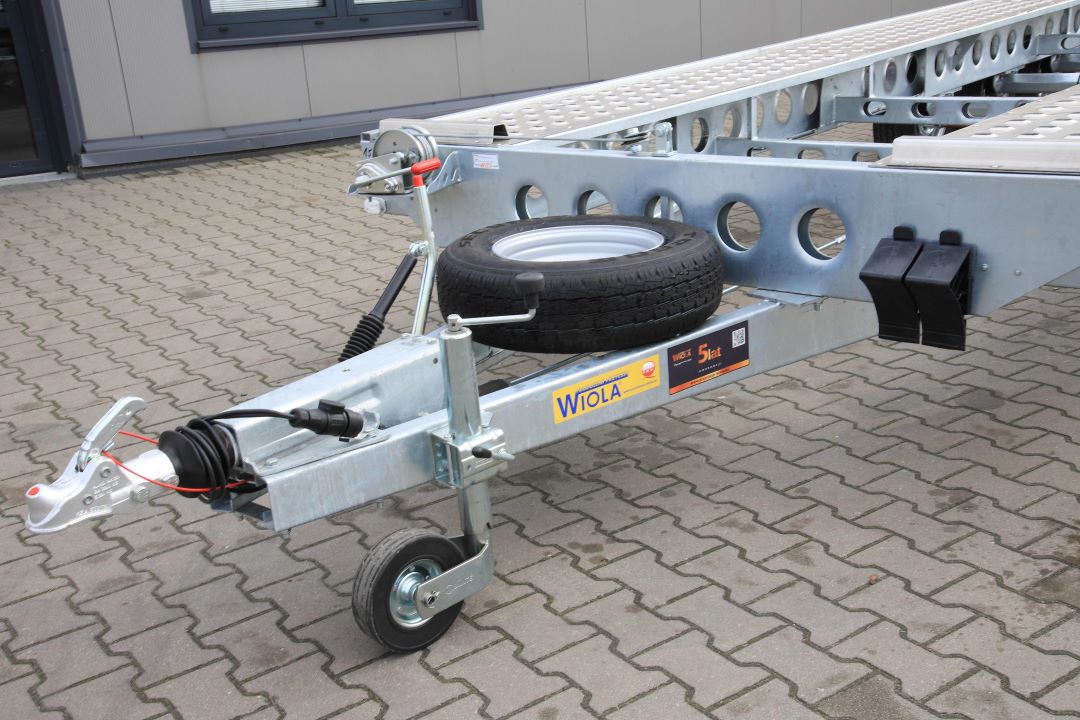 Wiola L35G85 14C - dreiachsiger Autotransporter, 850x207 cm, zGG 3500 kg - Bild 3