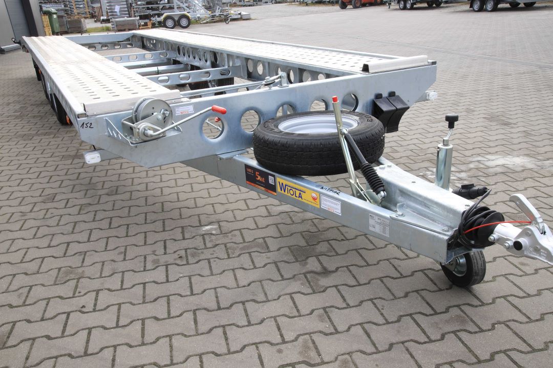 Wiola L35G85 14C - dreiachsiger Autotransporter, 850x207 cm, zGG 3500 kg - Bild 4