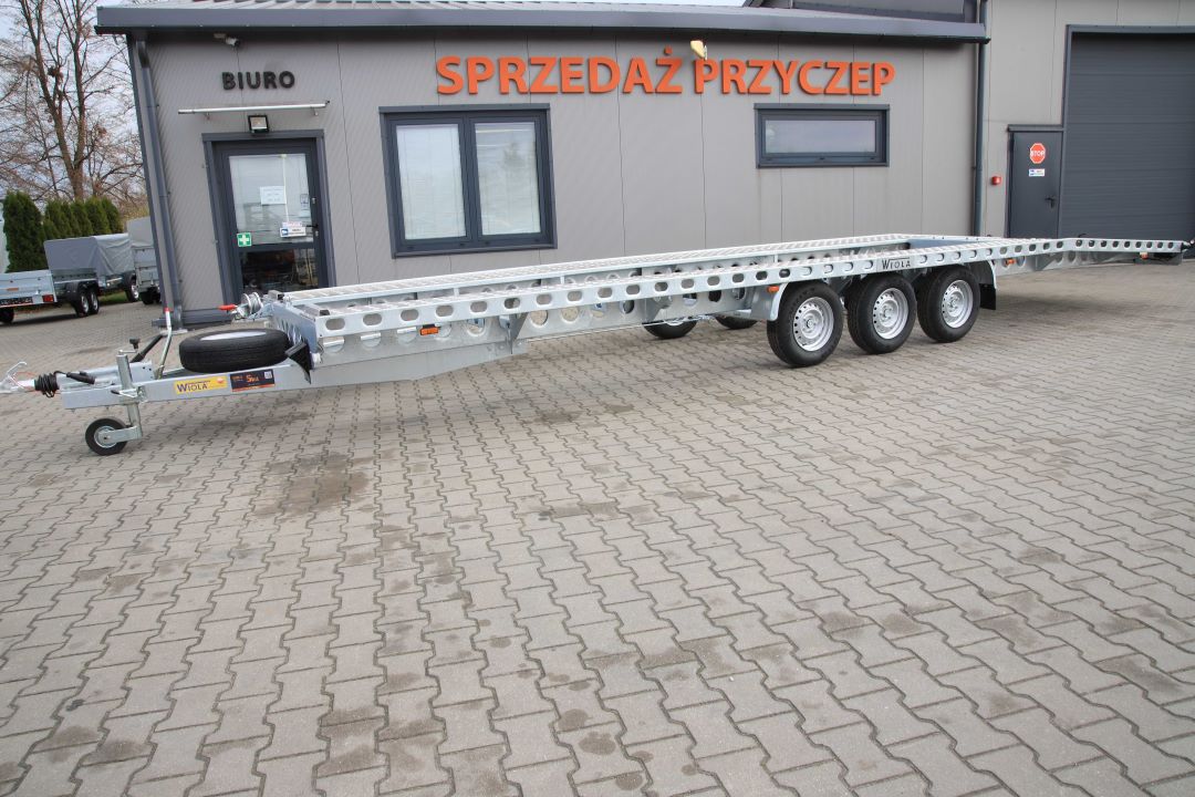 Wiola L35G85 14C - dreiachsiger Autotransporter, 850x207 cm, zGG 3500 kg - Bild 5