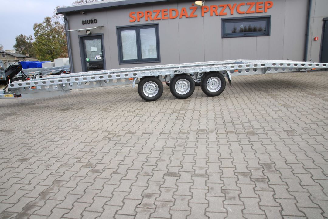 Wiola L35G85 14C - dreiachsiger Autotransporter, 850x207 cm, zGG 3500 kg - Bild 6