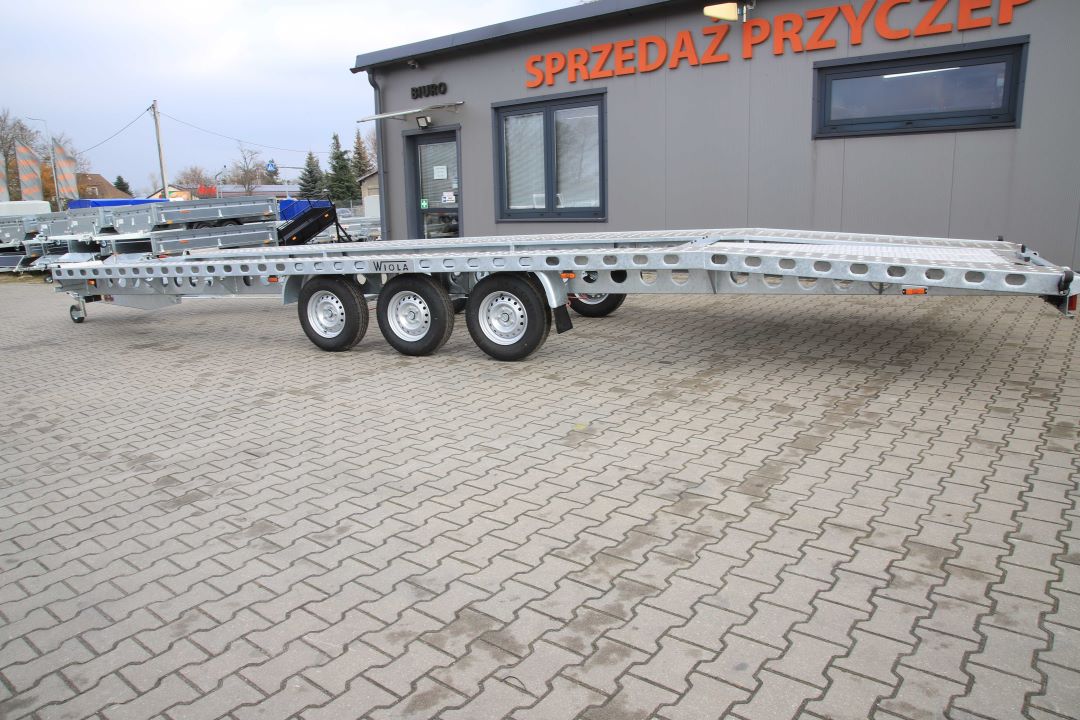Wiola L35G85 14C - dreiachsiger Autotransporter, 850x207 cm, zGG 3500 kg - Bild 7