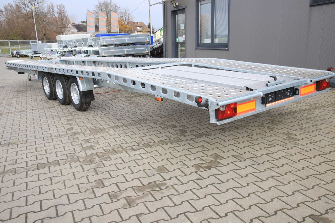 Wiola L35G85 14C - dreiachsiger Autotransporter, 850x207 cm, zGG 3500 kg - Bild 8
